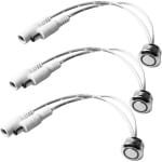 SnelShoppen - LED Touch Dimmer Flush-Mounted Dimmer 24V 12V voor LED Strips - Continu Dimbaar met Snelle Aanraakbediening en Koper Sensor - Perfect vo