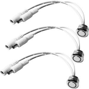 SnelShoppen - LED Touch Dimmer Flush-Mounted Dimmer 24V 12V voor LED Strips - Continu Dimbaar met Snelle Aanraakbediening en Koper Sensor - Perfect vo