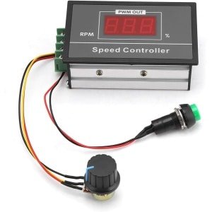 SnelShoppen - Motor Snelheidsregelaar DC Motor Regulator 6-60V 12V 24V 36V 48V 30A PWM Snelheidscontroller Start Stop Schakelaar Temperatuur Dimmer