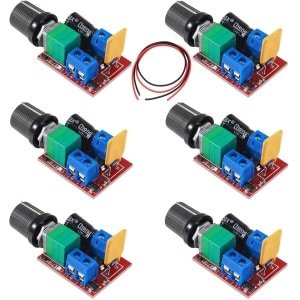 aladdien - DC-motor-controller - PWM-regelaar - Compact formaat - Led-dimmer - Snelheidsregelaar met display - Geschikt voor diverse toepassingen - ...